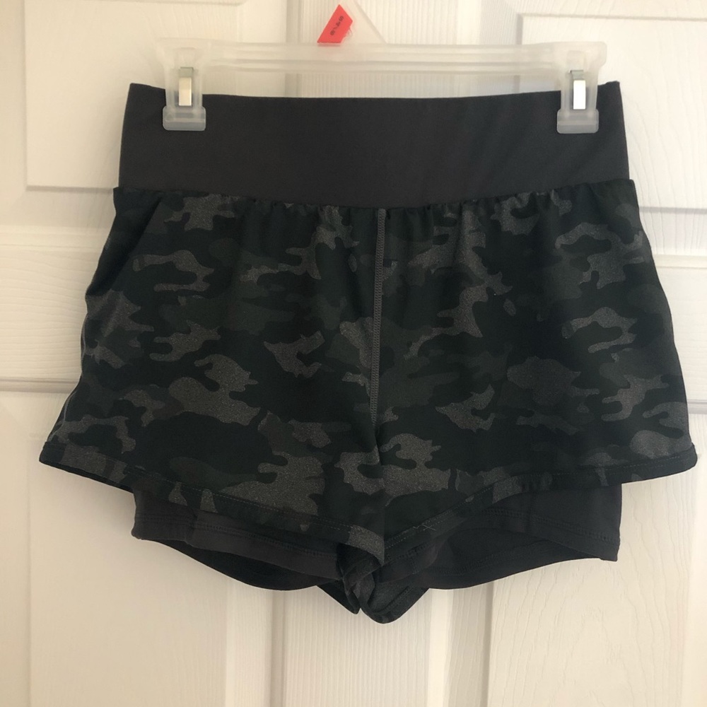 Fabletics camo shorts